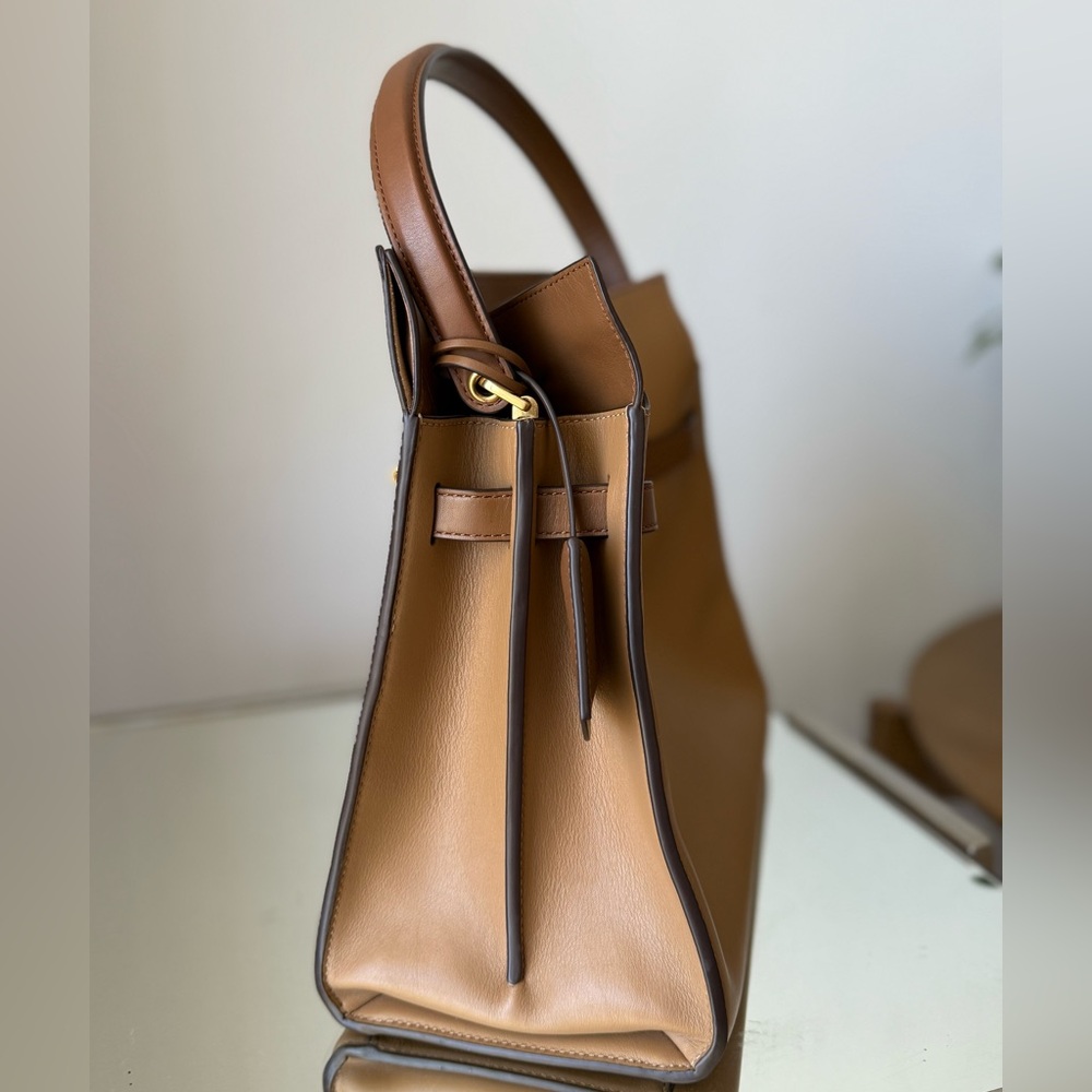 Tory Burch tan leather double bag - Picture 4 of 14